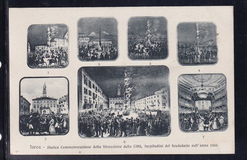 Cartolina ivrea storica - cartolina,