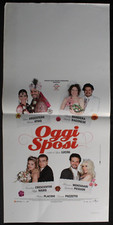 OGGI SPOSI - Lucini - Bandiera, Argentero - LOCANDINA ORIGINALE 2009