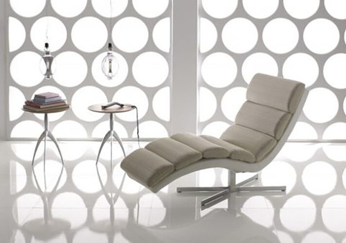 Chaise longue crystal - chaise,