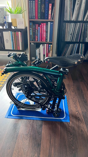 Bicicletta pieghevole brompton - bicicletta,