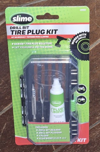 Slime 9pc drill bit tire - slime,
