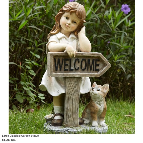 Statua giardino stile - statua,