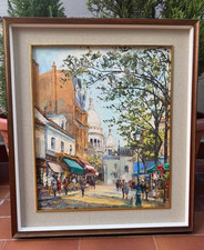 DIPINTO OLIO SU TELA PARIGI