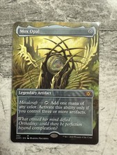 Mox Opal - Bordless- MtG Double Masters Extras  - Eng - Near Mint