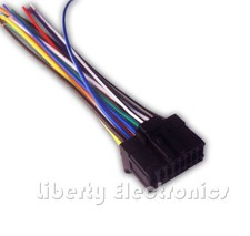 New 16 Pin AUTO STEREO WIRE