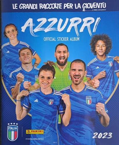 Azzurri 2023 figurine - azzurri, panini