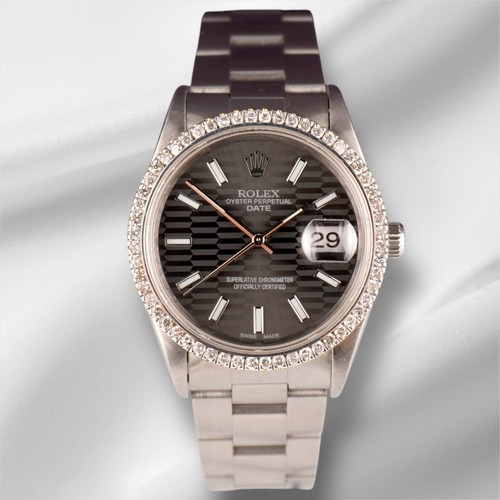 Rolex data 34mm - 34mm, donna