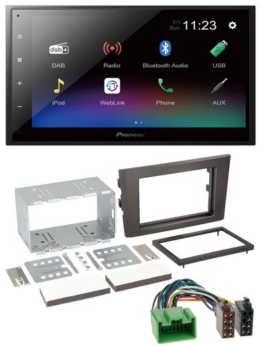 Pioneer usb bluetooth dab - bluetooth, 2din