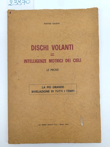 Pietro gaspa dischi volanti - volanti, =
