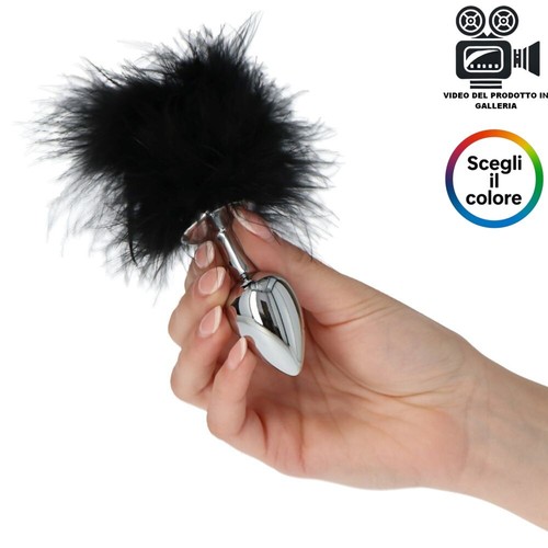 Plug anale dildo con - , coda