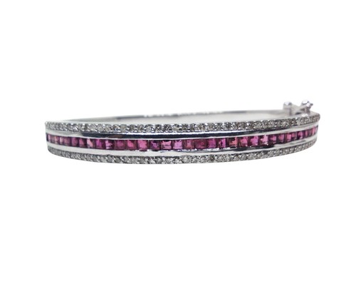 Rubino naturale bracciale - naturale,