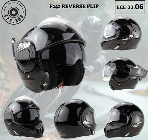 Casco modulare mentoniera - casco,