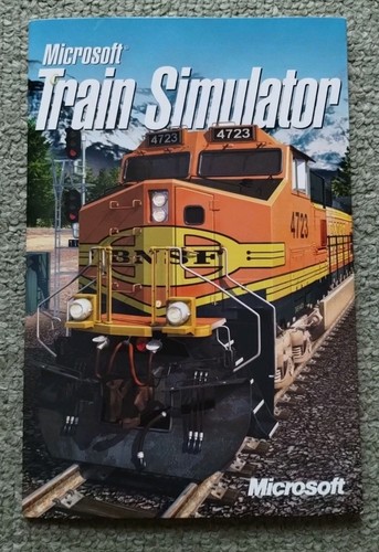 Microsoft train simulator - train, pc
