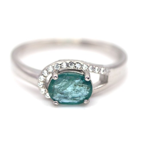 Anello smaraldo verde - anello,