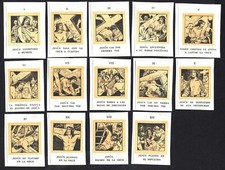 Antico lamina de santinos del