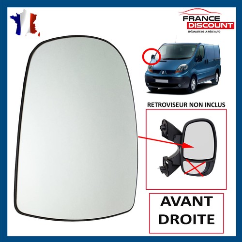 Glace retroviseur avant - de,