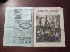 RIVISTA LA DOMENICA DEL CORRIERE N° 26 1910 BENEDIZIONE CAMPANE P.ZZA S. MARCO