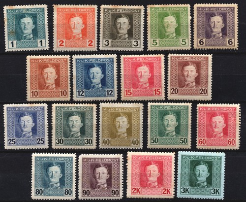 Austria 1917 posta militare - austria,