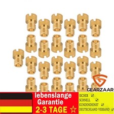 25 pz ugelli principali 6 mm M6 adatti per ugelli carburatore Dellorto ugelli carburatore KIT