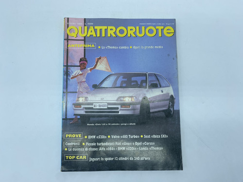 Rivista quattroruote annata - quattroruote,