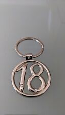 Portachiavi 18 anni in Metallo Bomboniera Segnaposto Gadget Compleanno Festa
