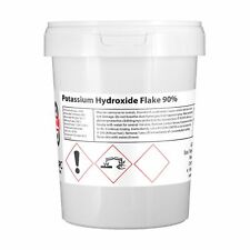 IDROSSIDO DI POTASSIO PURO 2 kg IN SCAGLIE (KOH, POTASSA CAUSTICA 2X1 KG CAD)