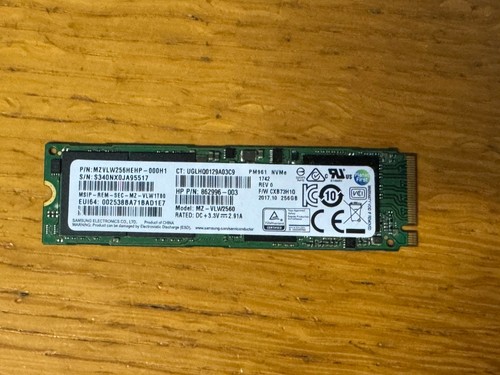 Samsung 256gb nvme - 256gb,