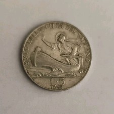 Vatican City State 5 Lire Coin