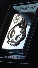 ZIPPO GET FIRE UP Teschio di