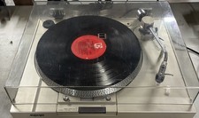 Giradischi Vintage Sony PS-T1 Direct Drive Con Cartuccia AT 3600 LEGGERE Descrizione