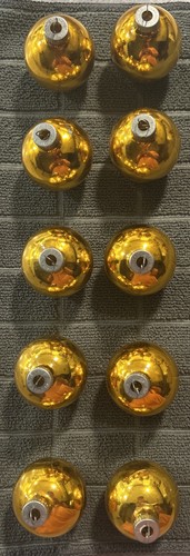 Palline vintage oro - oro, brite