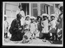Genova Italia 1918 Bambini