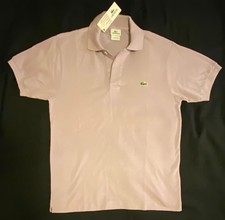 Nuovo con etichetta! Polo uomo Lacoste viola lavanda taglia 3- XS caimano nuova con etichette!