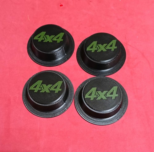 Tappi coprimozzo logo 4x4 - tappi,