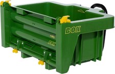 Rolly Toys RollyToys RollyBox John Deere Rimorchio per trattore con funzione di inclinazione 408931