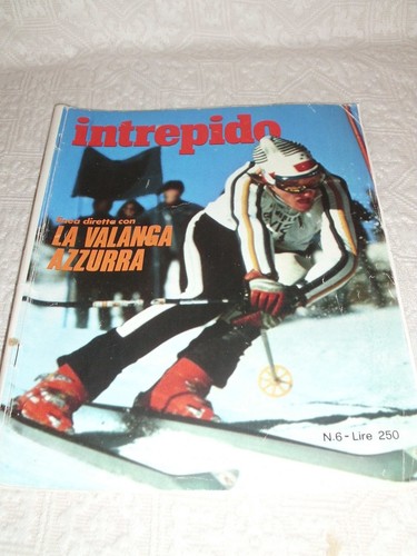 Sci valanga azzurra thoeni - valanga, '76