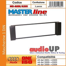 MASCHERINA AUTORADIO 1 DIN PER