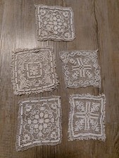 Vecchi Centrini bosa da tavola epoca vintage