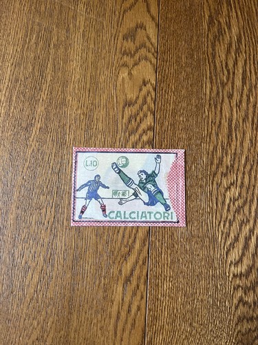 Bustina calciatori 1961 - bustina, 1961/62