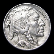 1937 moneta gambe bufalo - 1937-d, 3