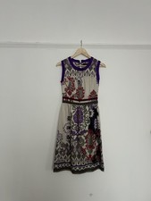 Abito Etro donna UK 8 viola