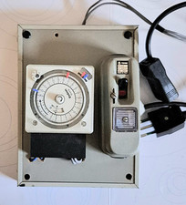 Quadro elettrico vintage con Temporizzatore Theben e interruttore ticino  380V