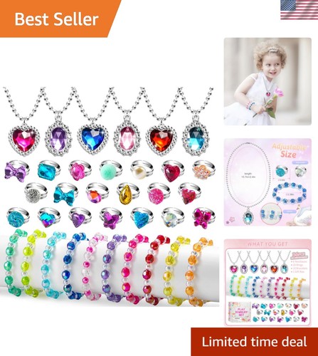 36pcs princess play jewelry - play,