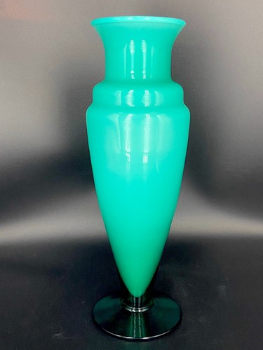 Vaso vetro murano verde - in,