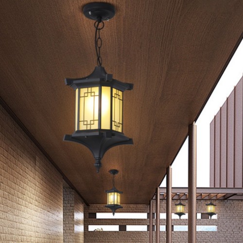 Lampada sospensione giardino - sospensione,