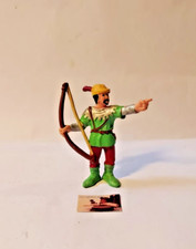 Soldatino Toy Soldier Bullyland Germany Robin Hood plastica alto cm 7,5