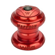 WFS NV.73 Cuffia senza filettatura in lega CNC da 1 pollice con tappo superiore, Rosso