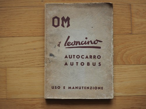 Leoncino autocarro autobus - om,