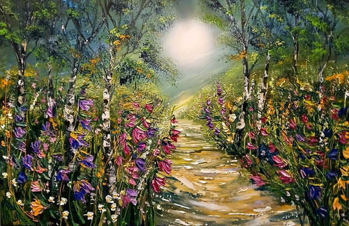Original acrylic oil - acrylic,