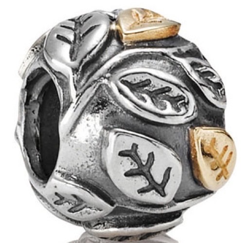 Autentico charm pandora 14k - autentico, ss/14k